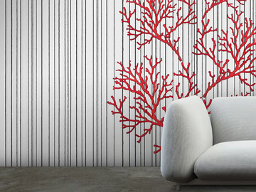GEOMETRIC / TRAME E CORALLO - Wallpaper by N.O.W. Edizioni - view 2